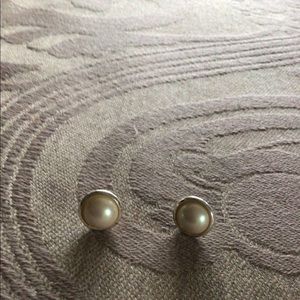 PEARL & SILVER EARRINGS